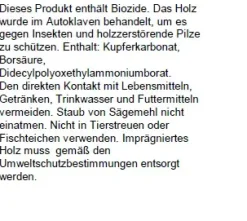 Baumpfahl 120 cm, Ø 8 cm, kesseldruckimprägniert