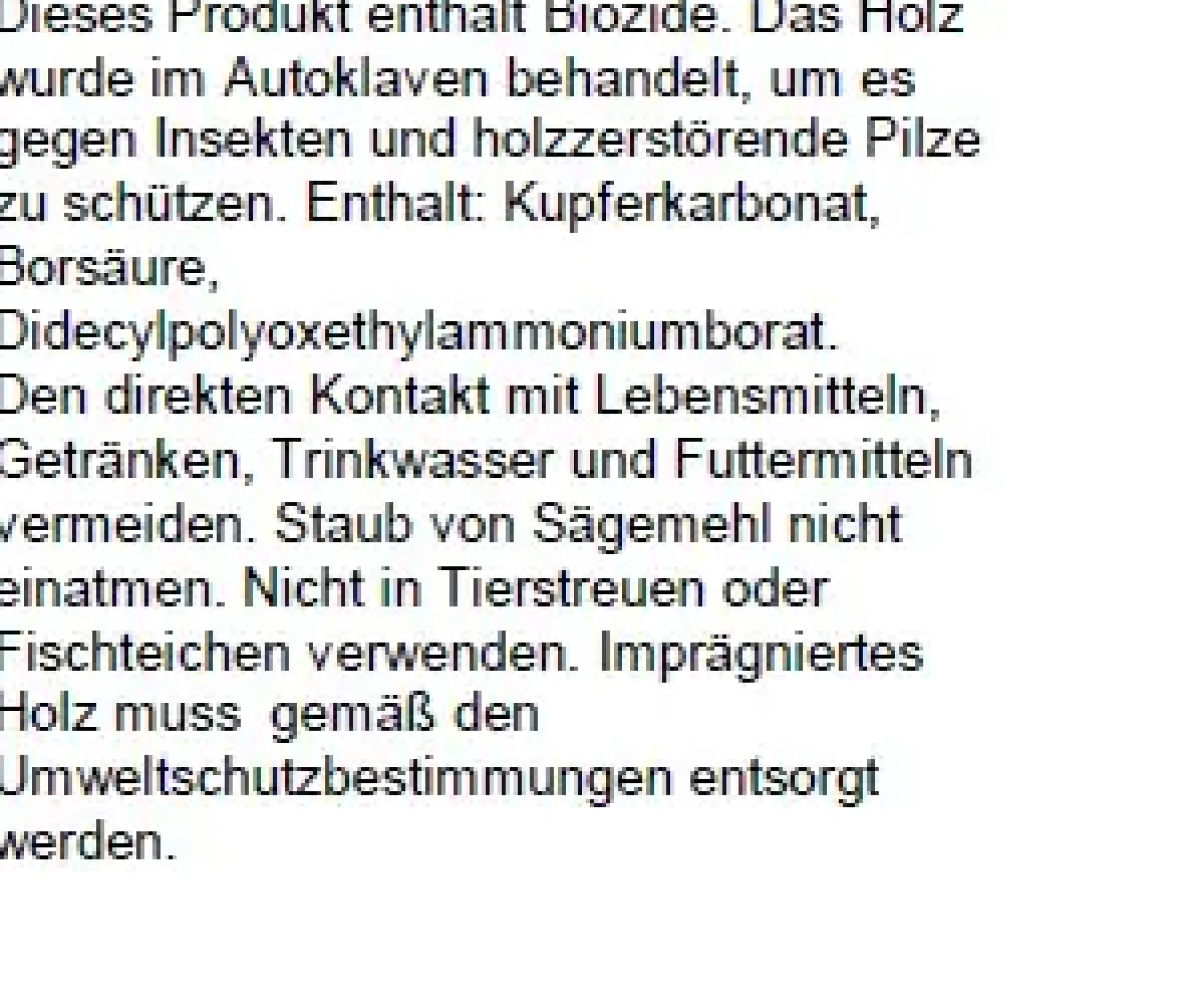 Baumpfahl 50 cm, Ø 6 cm, kesseldruckimprägniert