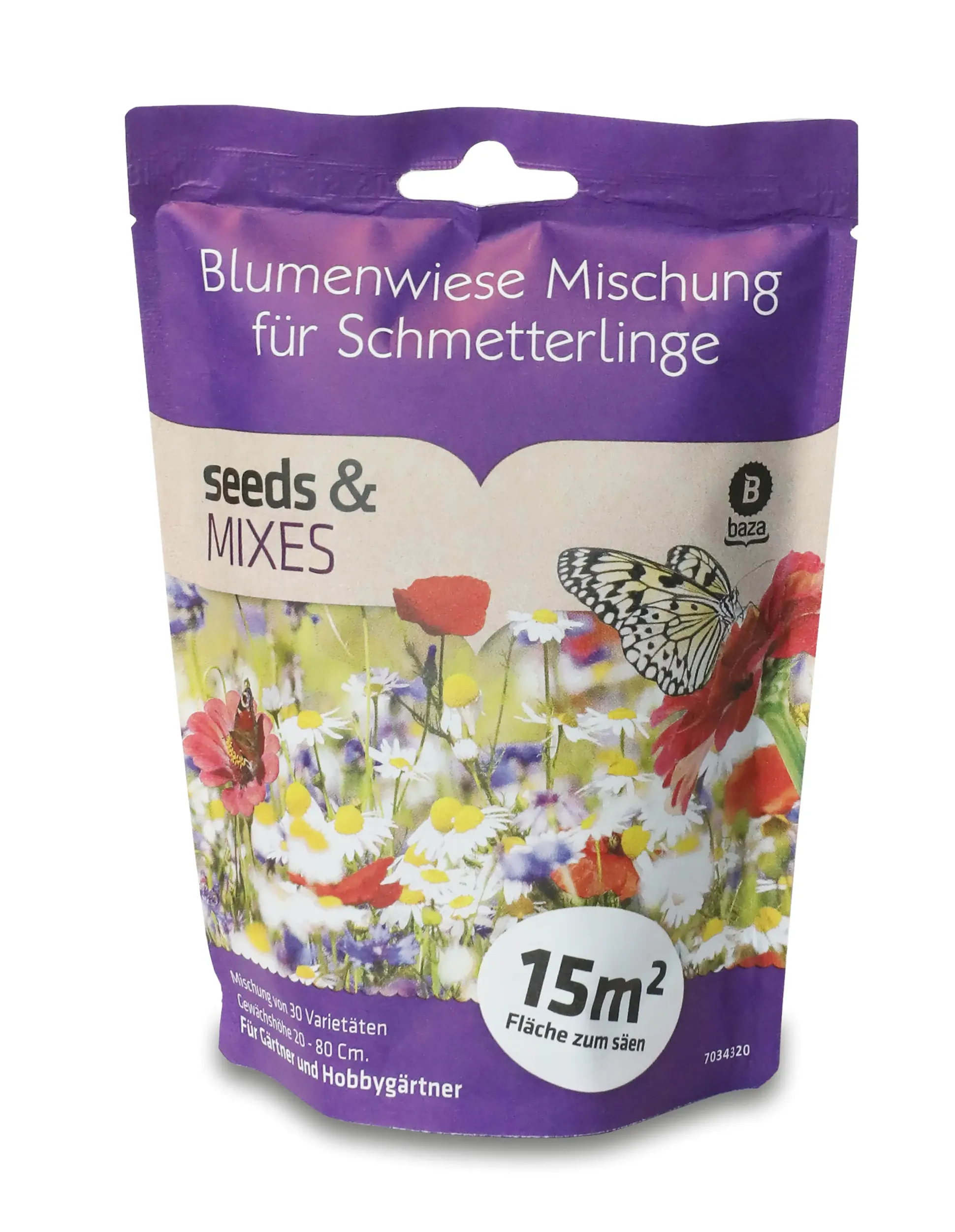 Baza Seeds Blumenwiese Mischung für Schmetterlinge