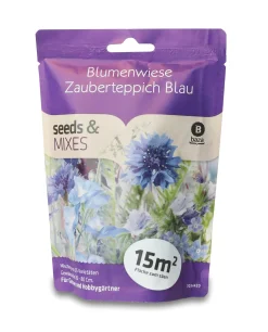 Baza Seeds Blumenwiese Zauberteppich blau
