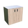 Bellano Living Element für Outdoorküchen inkl. 2 Türen eiche