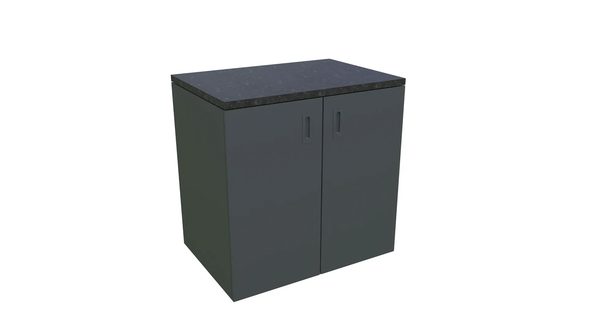 Bellano Living Element für Outdoorküchen inkl. 2 Türen anthrazit granit
