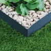 Bellissa Rasenkante kleine Welle anthrazit 500 x 14 cm