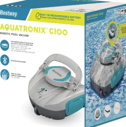 Bestway Akku Poolroboter AquaTronix G100 grau blau