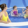 Bestway Family Pool Sonnenschutzdach Summer Days Ø 241 x 140 cm