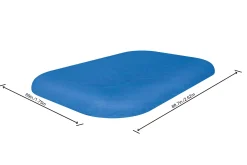 Bestway Flowclear Abdeckplane für Family-Pools 262 x 175 x 51 cm