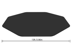 Bestway Flowclear Abdeckplane PVC Ø 401 cm