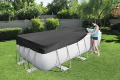 Bestway Flowclear PVC-Abdeckplane Maße: 396 x 185 / 412 x 201 cm