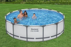 Bestway Pool Komplett-Set Steel Pro Max Ø 427 x 107 cm