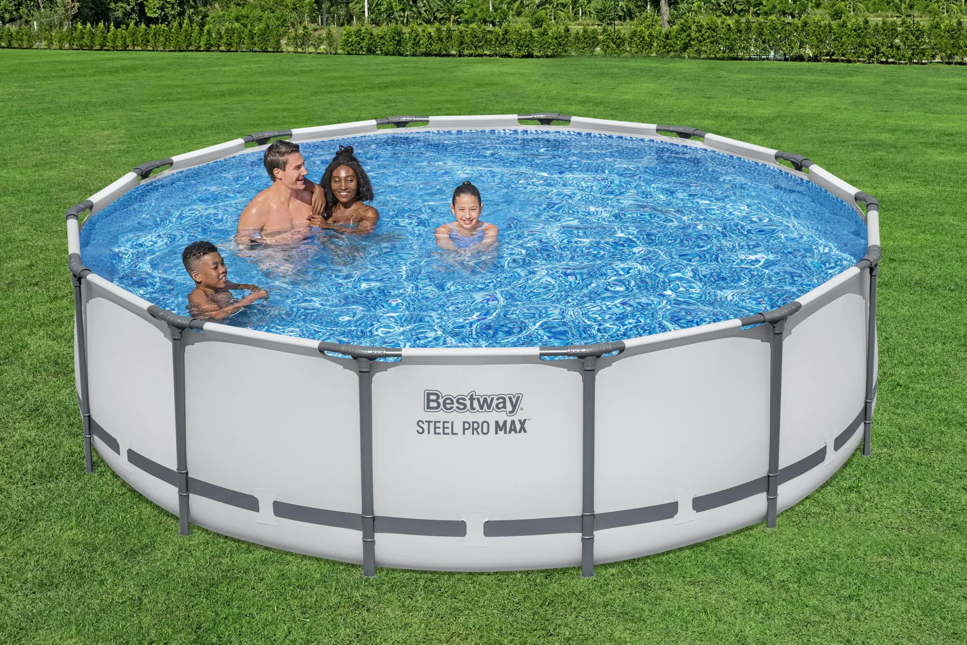 Bestway Pool Komplett-Set Steel Pro Max Ø 427 x 107 cm