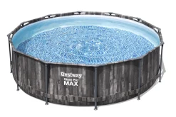 Bestway Steel Pro Max Frame Pool Komplett-Set Ø 366 x 100