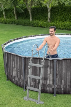 Bestway Steel Pro Max Frame Pool Komplett-Set Ø 366 x 100