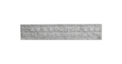 Betonzaun Erweiterungsset Casa Borsika mit Eckpfosten 154 cm