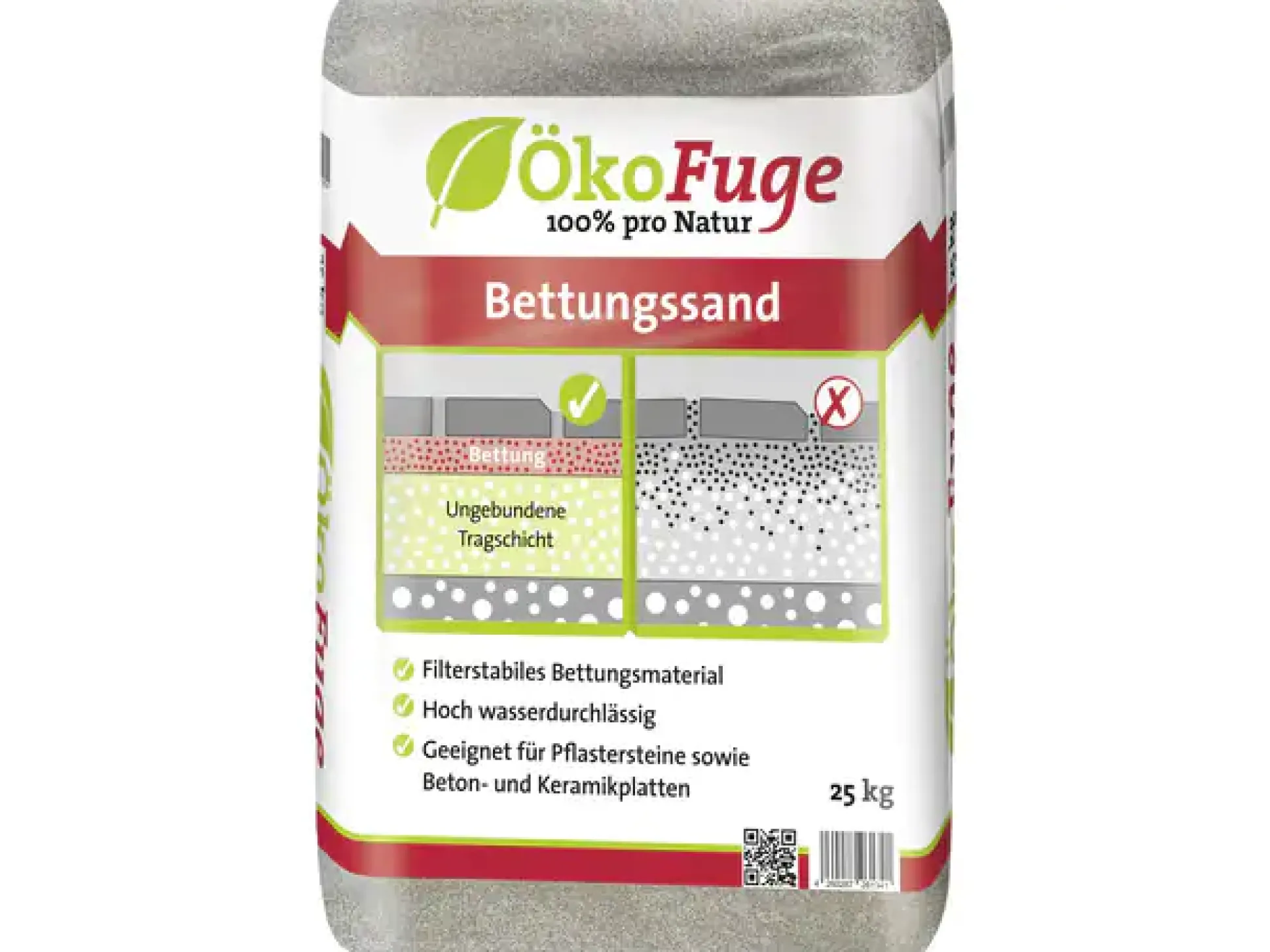 Big Bag ÖkoFuge Bettungssand 0,1 - 5 mm 750 kg