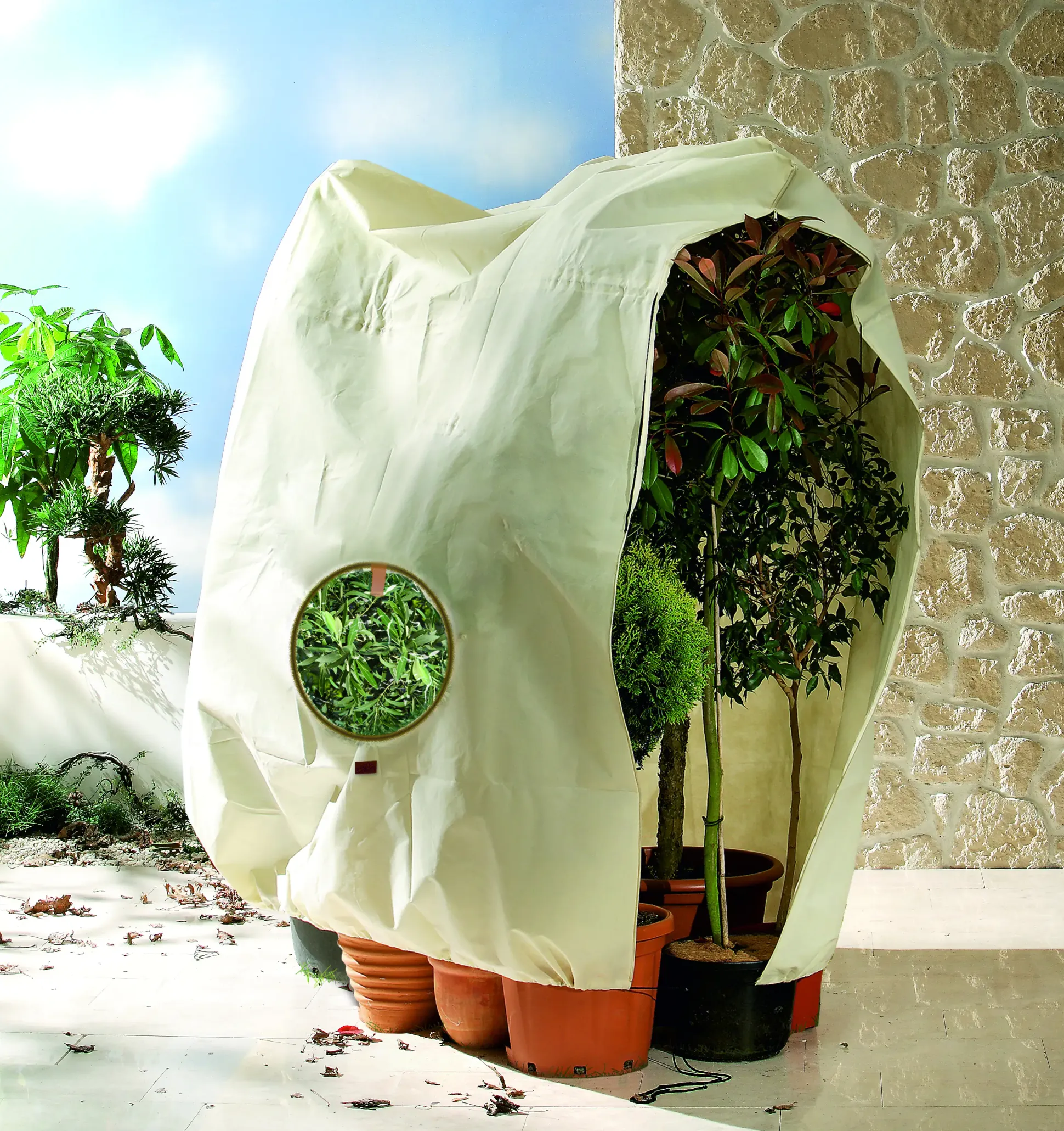 Bio Green Pflanzensack Window Jumbo 200 x 240 cm, natur