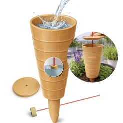 Biogreen Bewässerungssystem Pflanzen Hydro Cone Tonkegel 1,8 L natur