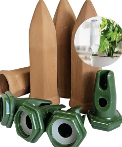 Biogreen Bewässerungssystem Pflanzen Hydro Classic Tonkegel für PET-Flaschen 4er Set