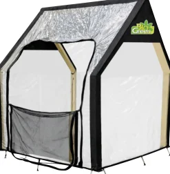 BioGreen Hochbeet Gewächshaus 100 x 100 cm
