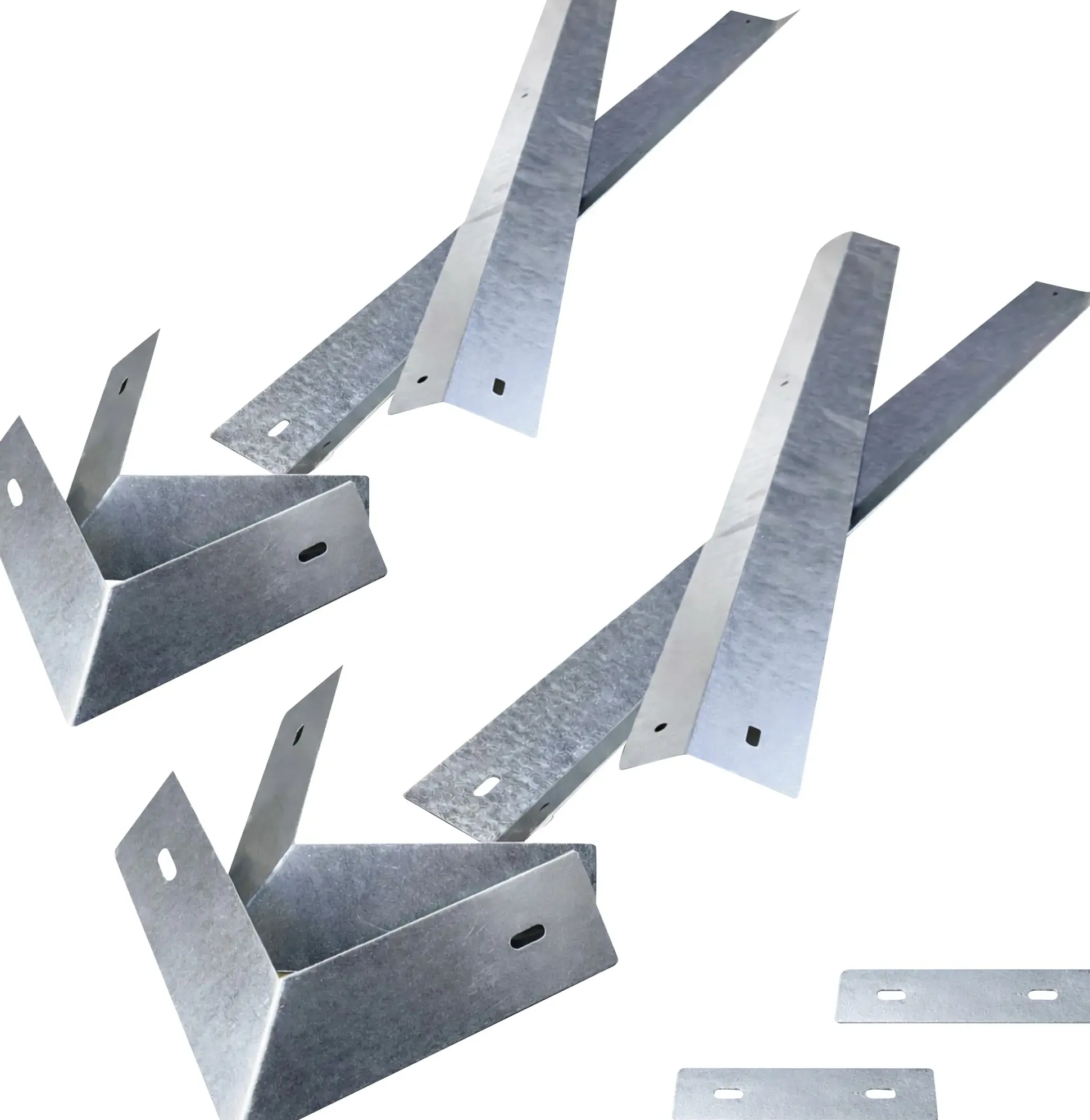 BioGreen Hochbeet Schneckenzaun Starter-Set silber 100 x 100 cm