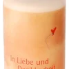 Bolsius Dauerbrenner Nr.6 Motiv Ballon weiß, Höhe 17,3 cm, Ø 6,7 cm