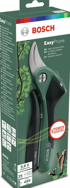Bosch Akku-Gartenschere EasyPrune inkl. Ladekabel