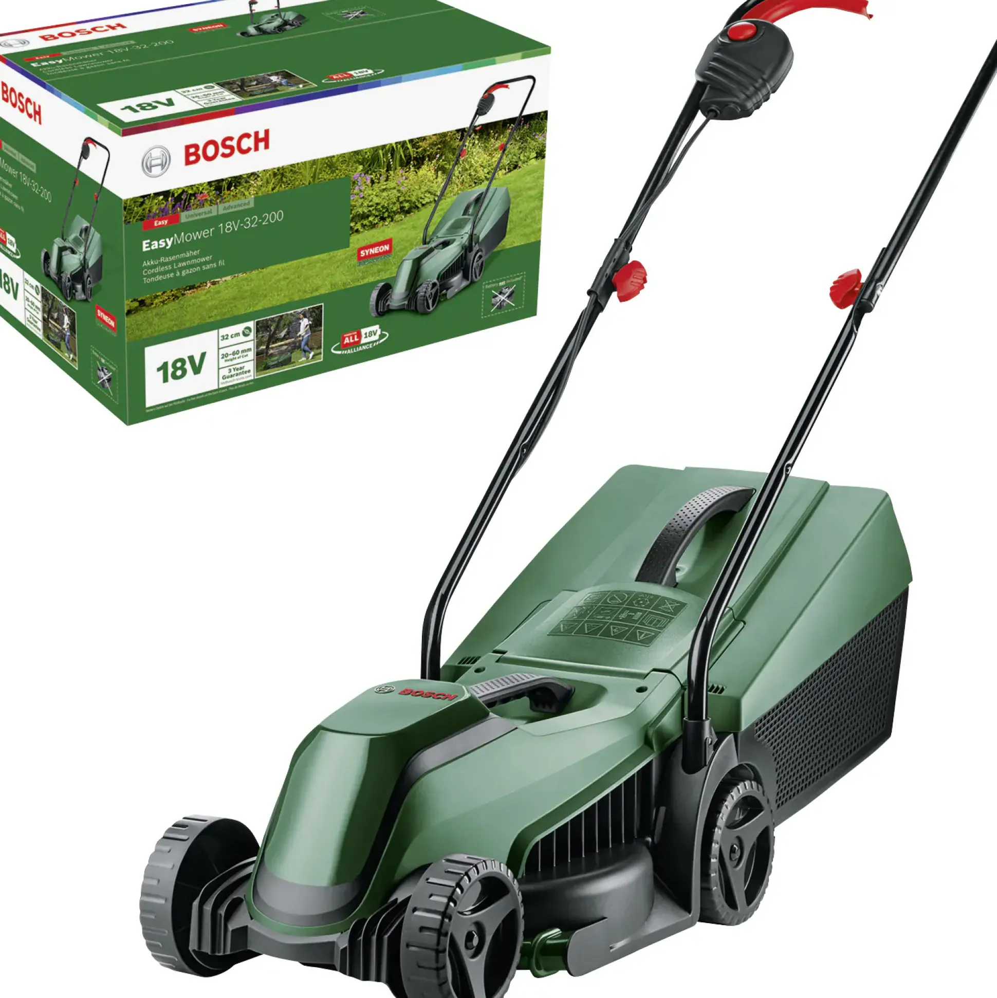 Bosch Akku-Rasenmäher EasyMower 18 V 32 cm Schnittbreite Solo