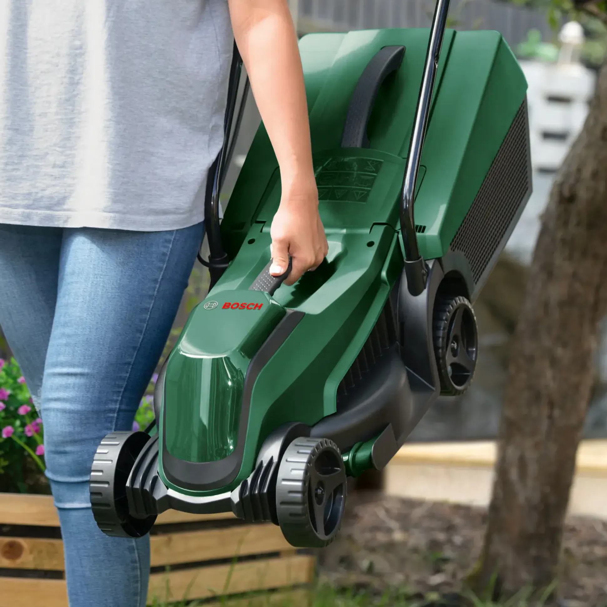 Bosch Akku-Rasenmäher EasyMower 18 V 32 cm Schnittbreite Solo