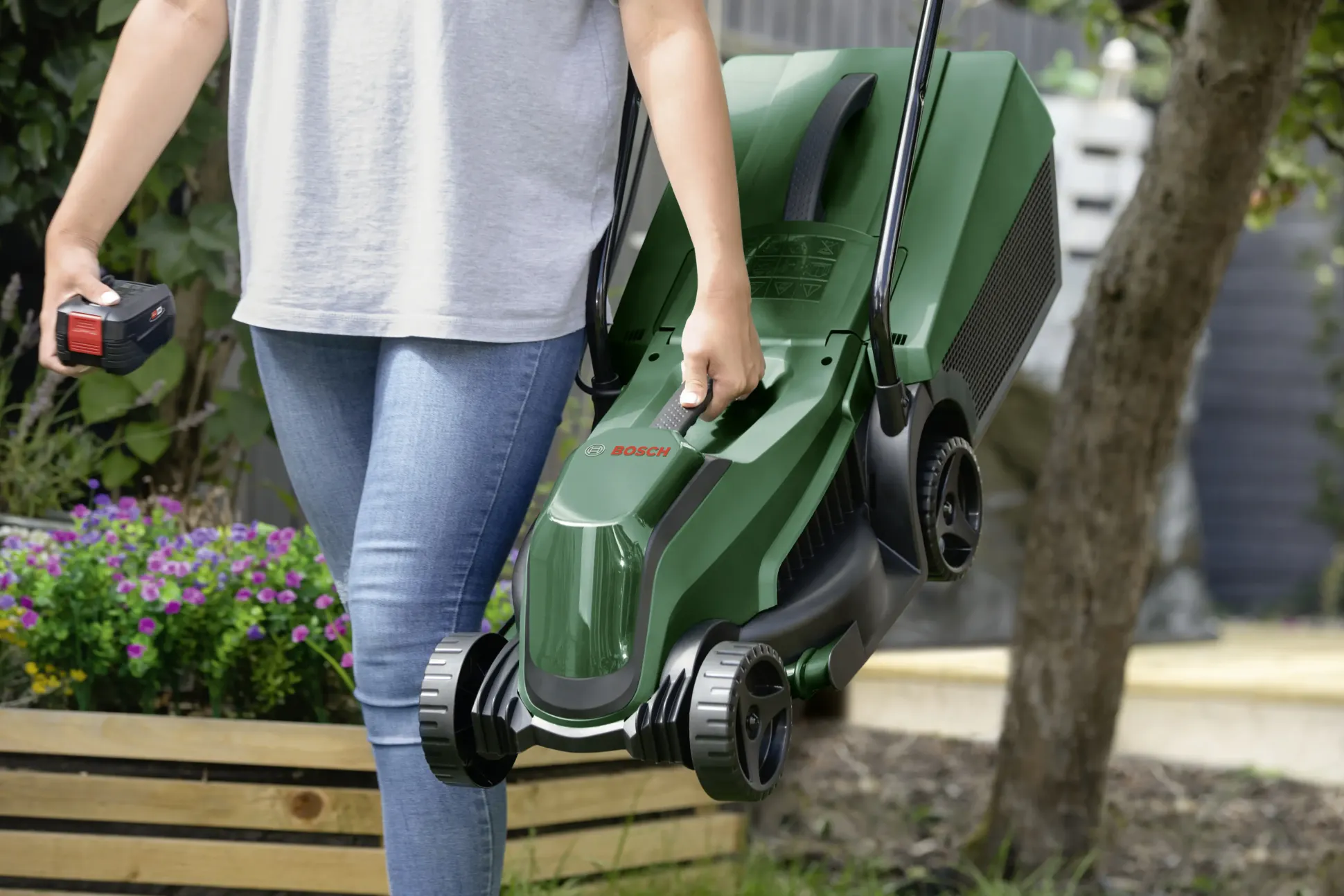 Bosch Akku-Rasenmäher EasyMower 18 V 32 cm Schnittbreite Solo