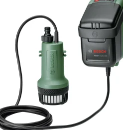 Bosch Akku-Regenfasspumpe GardenPump 18 V inkl. Akku & Ladegerät