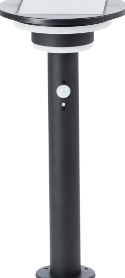 Brilliant LED Außen-Solarleuchte Garvina 3W warmweiß Solar Bewegungsmelder