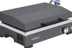 Campingaz Tischgrill Plancha Sigma mit Deckel 2,8 kW 66 x 46 x 51 cm silber-schwarz