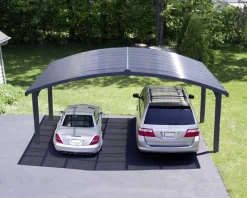 Canopia Carport Arizona Wave 495 x 578 cm anthrazit