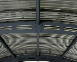 Canopia Carport Atlas 5000 Grau Alu 288 x 495 cm