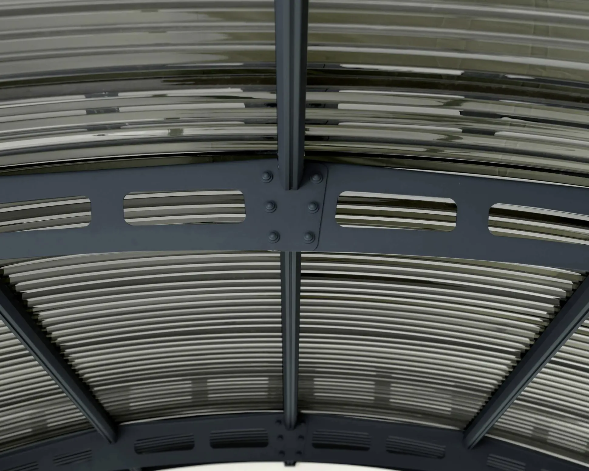 Canopia Carport Atlas 5000 Grau Alu 288 x 495 cm