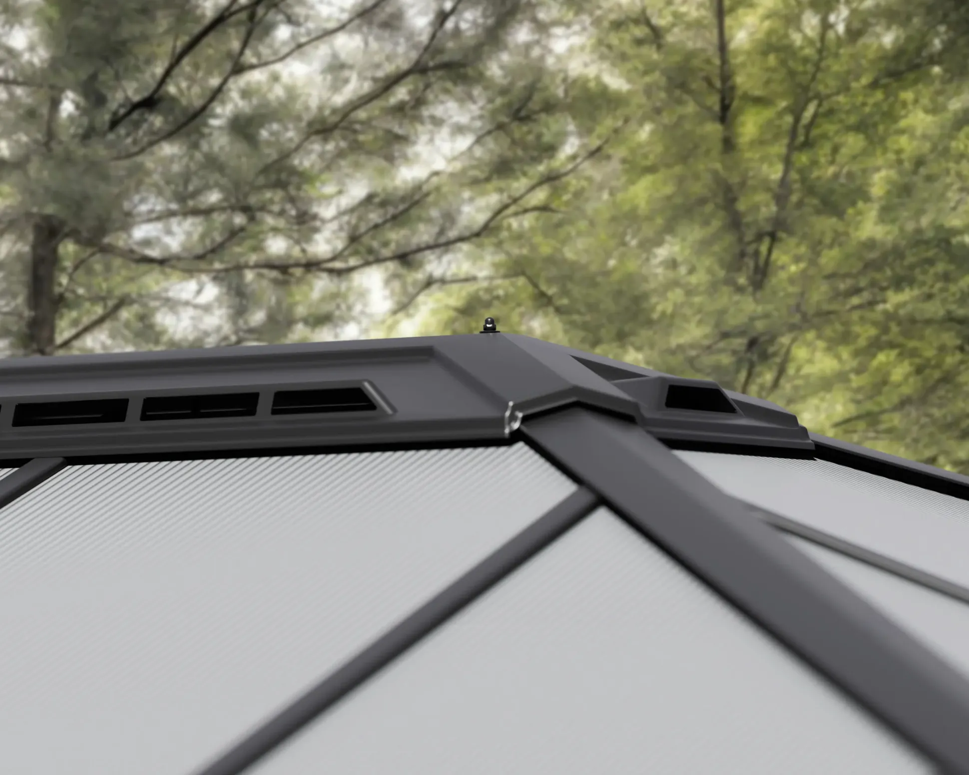 Canopia Carport Colorado Grau Alu 612 x 426 cm