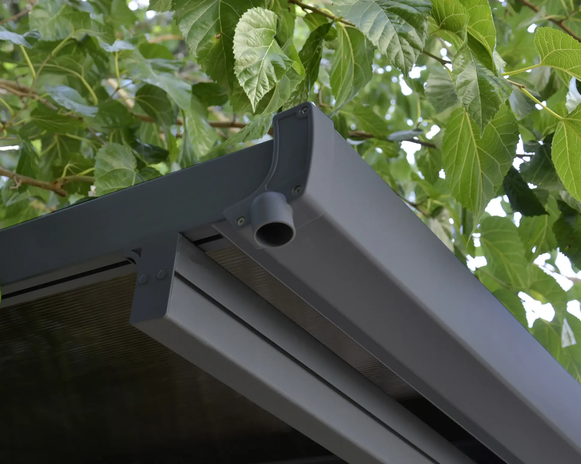 Canopia Carport Verona 5000 Grau Alu 504 x 299 cm