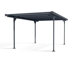 Canopia Carport Verona 5000 Grau Alu 504 x 299 cm