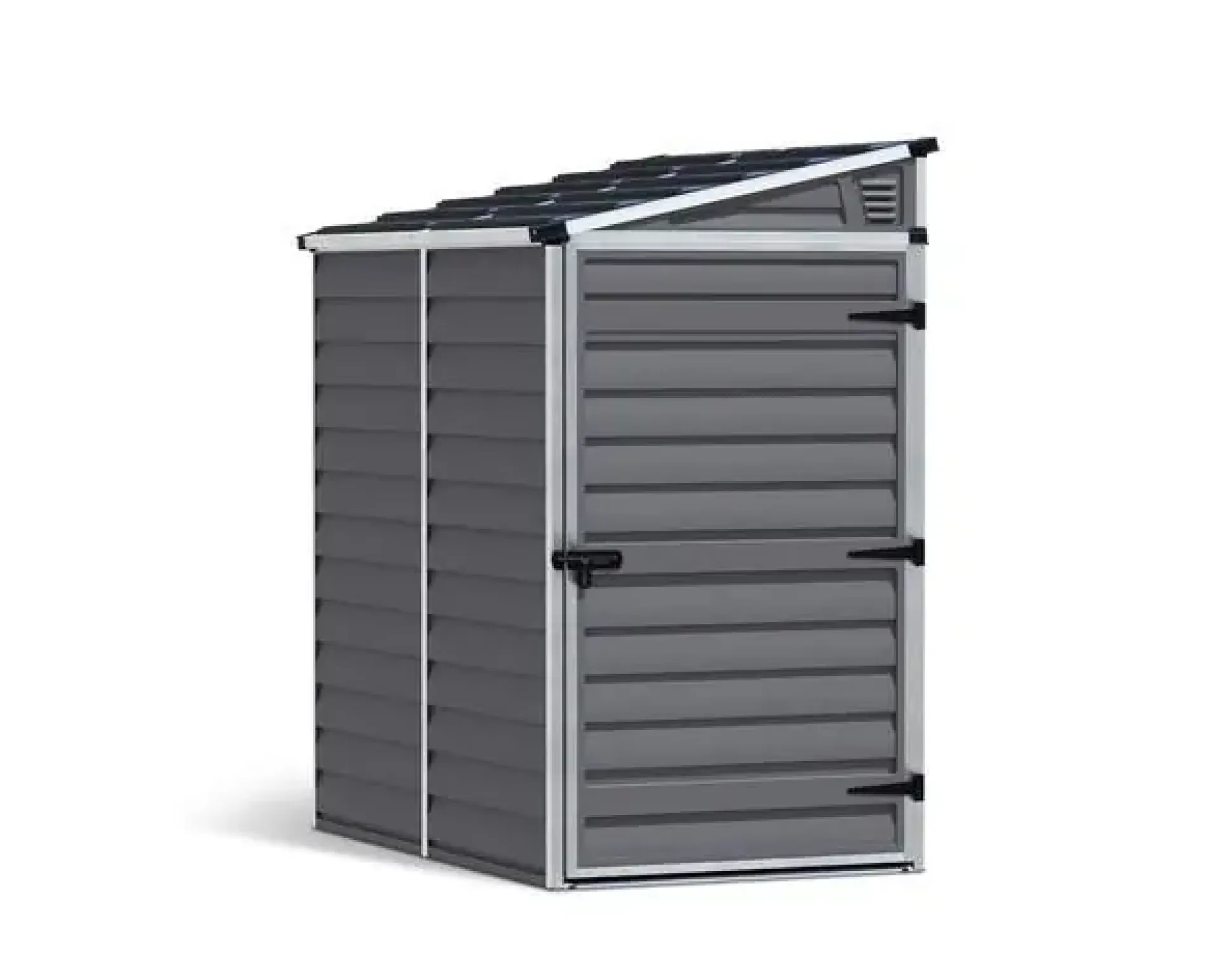 Canopia Gerätehaus Pent Alu grau 175 x 118 cm