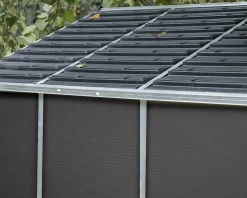 Canopia Gerätehaus Rubicon Alu grau 377 x 227 cm