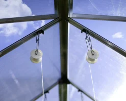Canopia Gewächshaus Balance Alu silber 964 x 304 cm