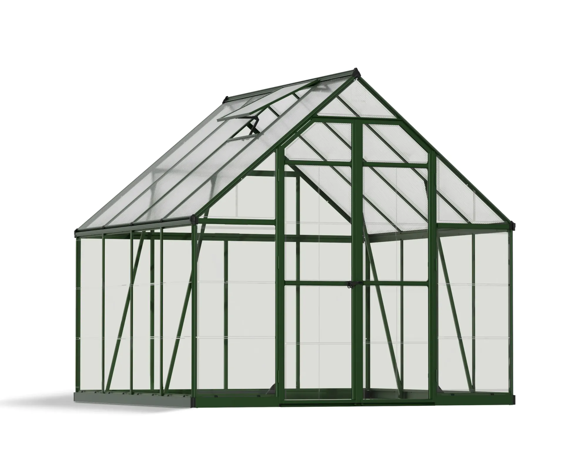 Canopia Gewächshaus Balance Alu grün 247 x 244 cm