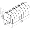 Canopia Gewächshaus Bella 8X16 244 x 482 x 219 cm