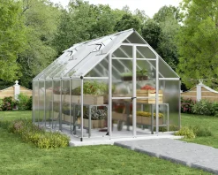 Canopia Gewächshaus Essence Alu silber 367 x 244 cm
