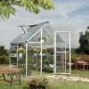 Canopia Gewächshaus Hybrid 6X4 silber 185 x 126 x 208 cm