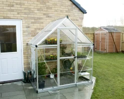 Canopia Gewächshaus Hybrid 6X4 silber 185 x 126 x 208 cm