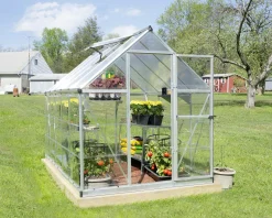Canopia Gewächshaus Hybrid 6X10 silber 185 x 306 x 208 cm