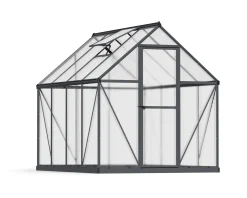 Canopia Gewächshaus Mythos Alu grau 247 x 185 cm