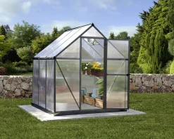 Canopia Gewächshaus Mythos Alu grau 247 x 185 cm