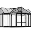 Canopia Gewächshaus Triomphe Alu schwarz 380 x 303 cm