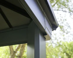 Canopia Pavillon Dallas 612 x 426 cm Aluminium anthrazit